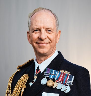 His Excellency Vice Admiral Jerry Kyd CBE